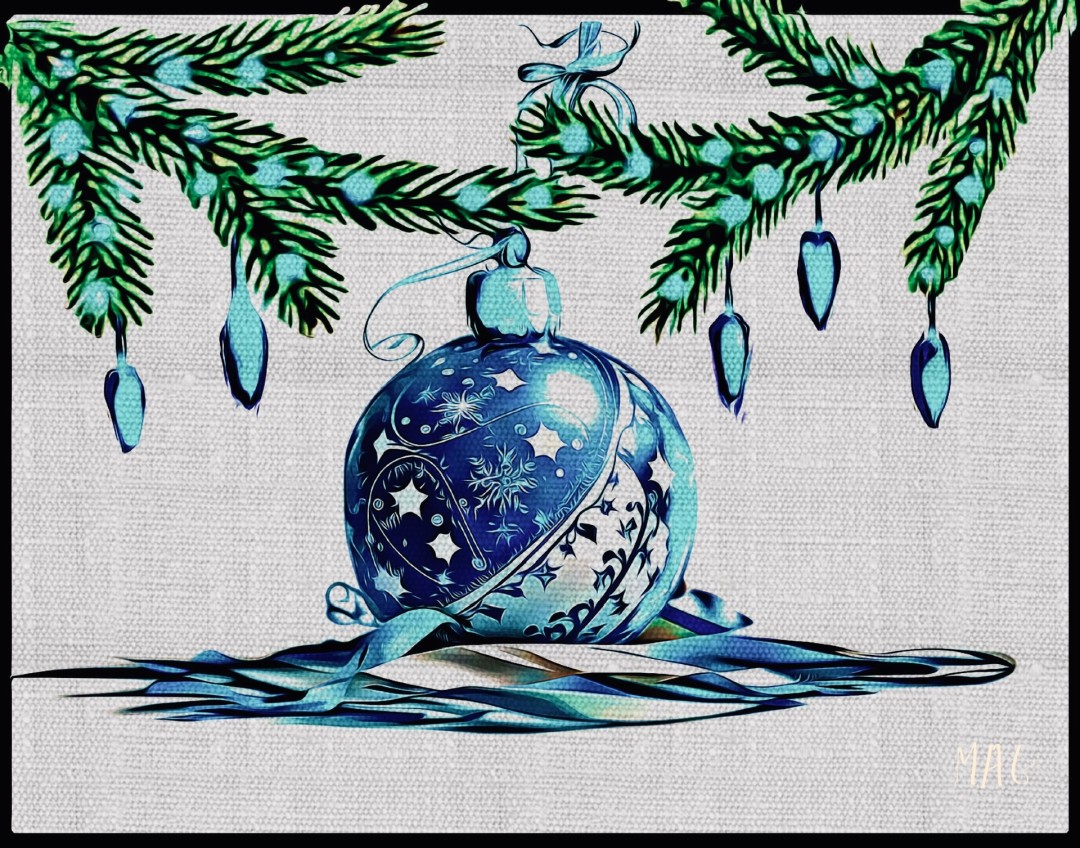 Blue Christmas  - Digital