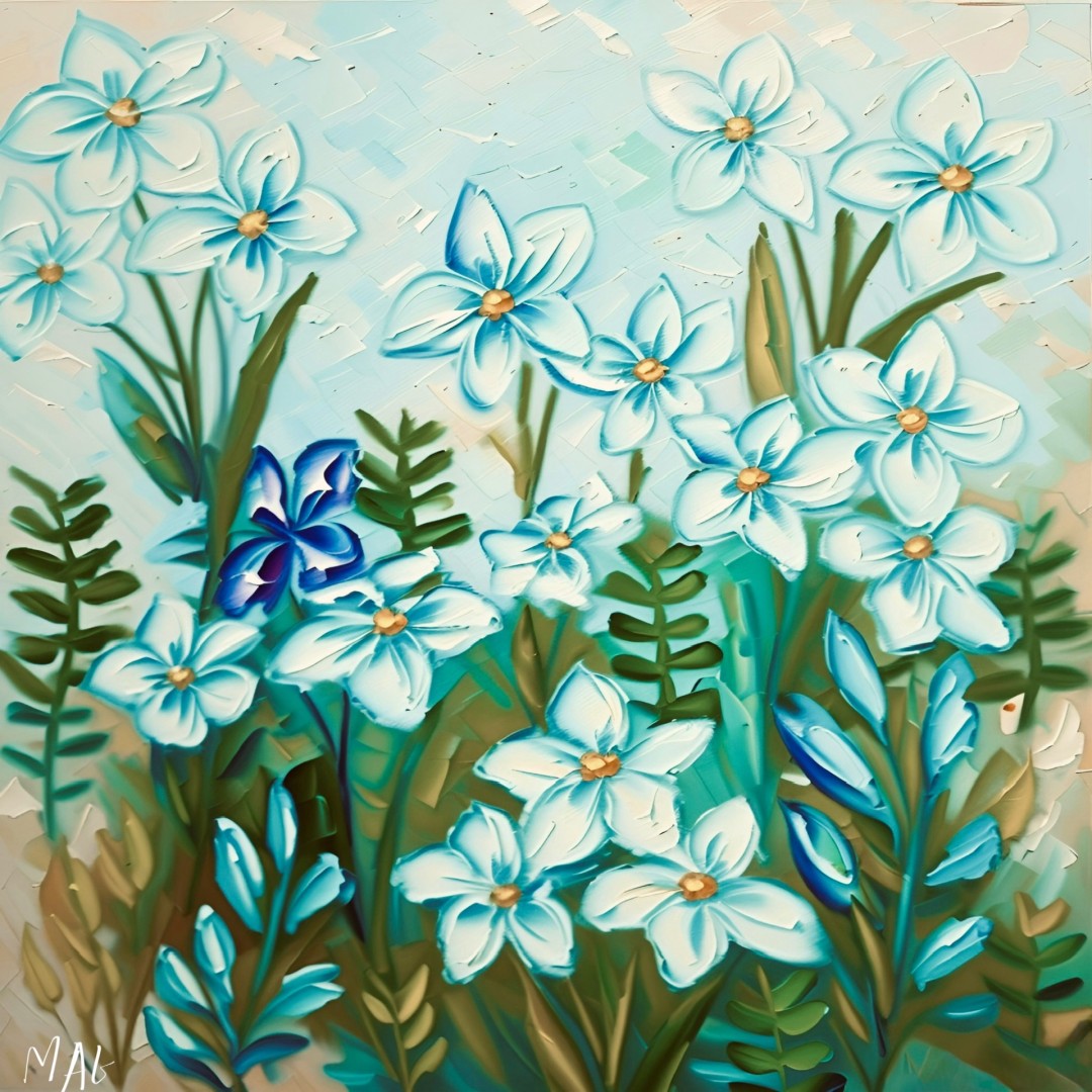 Fields of Blue - Digital