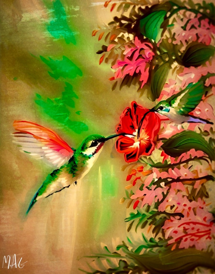 Hummingbirds - Digital