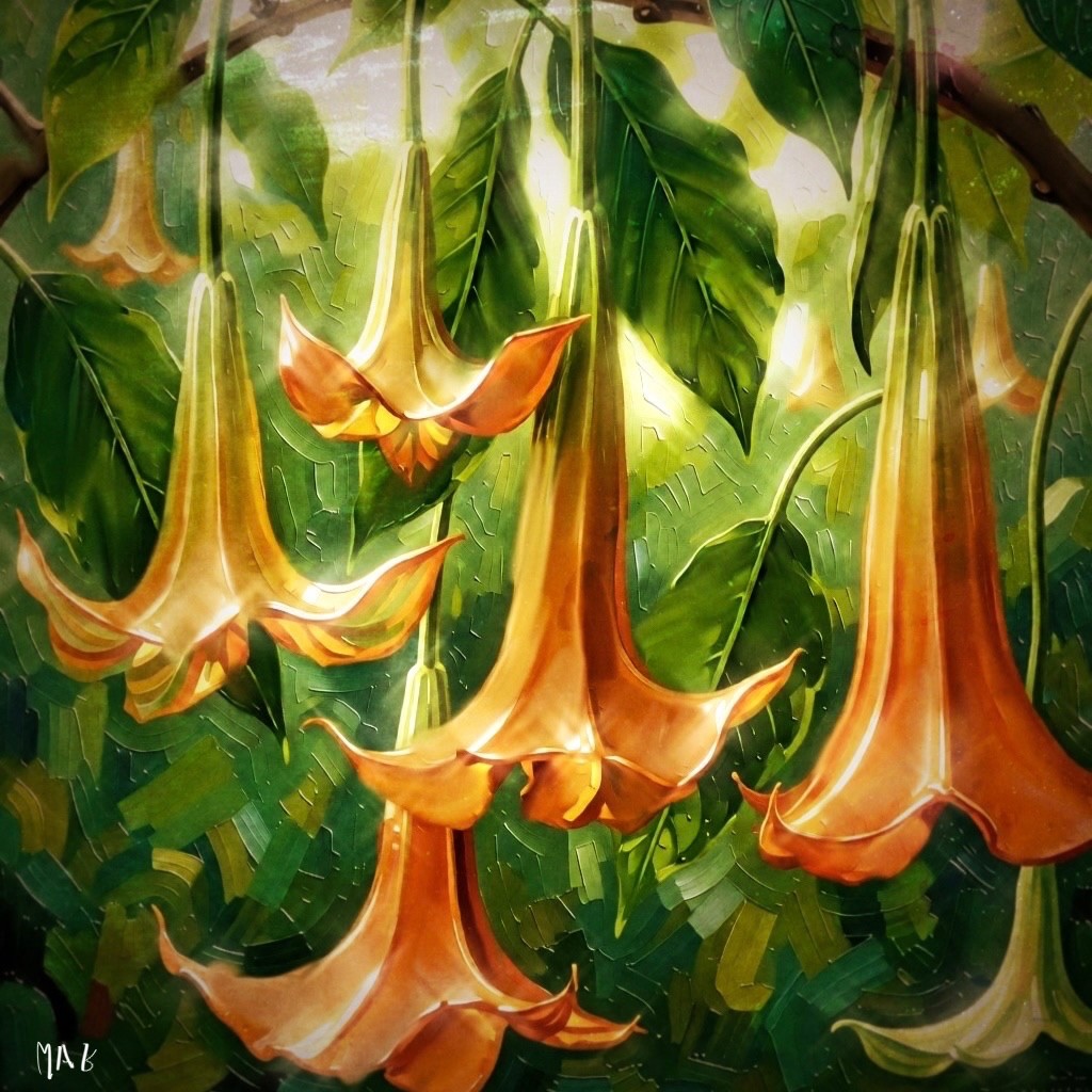 Golden Drops of Beauty  - Digital