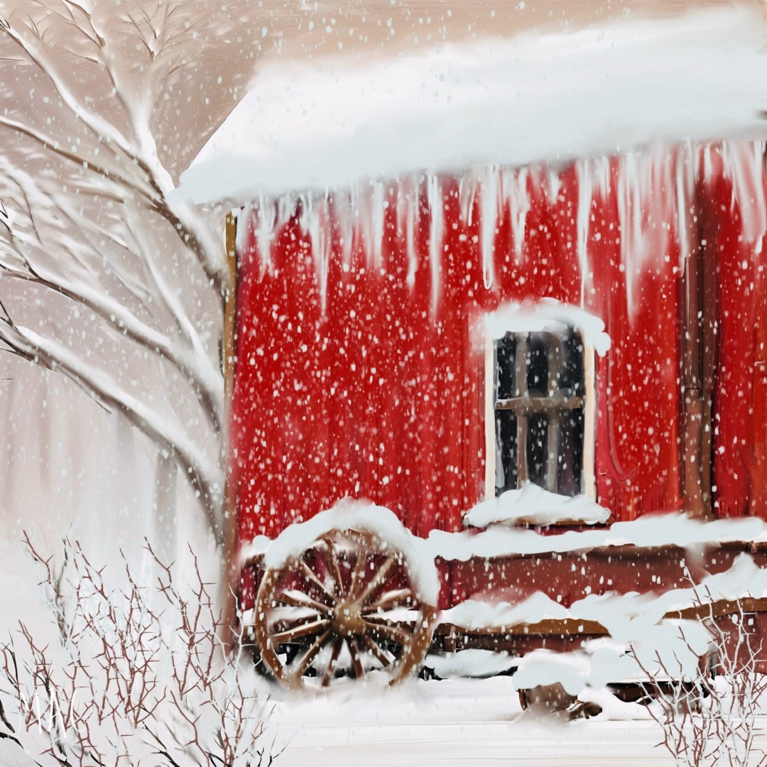 Wagon Wheel Barn - Digital