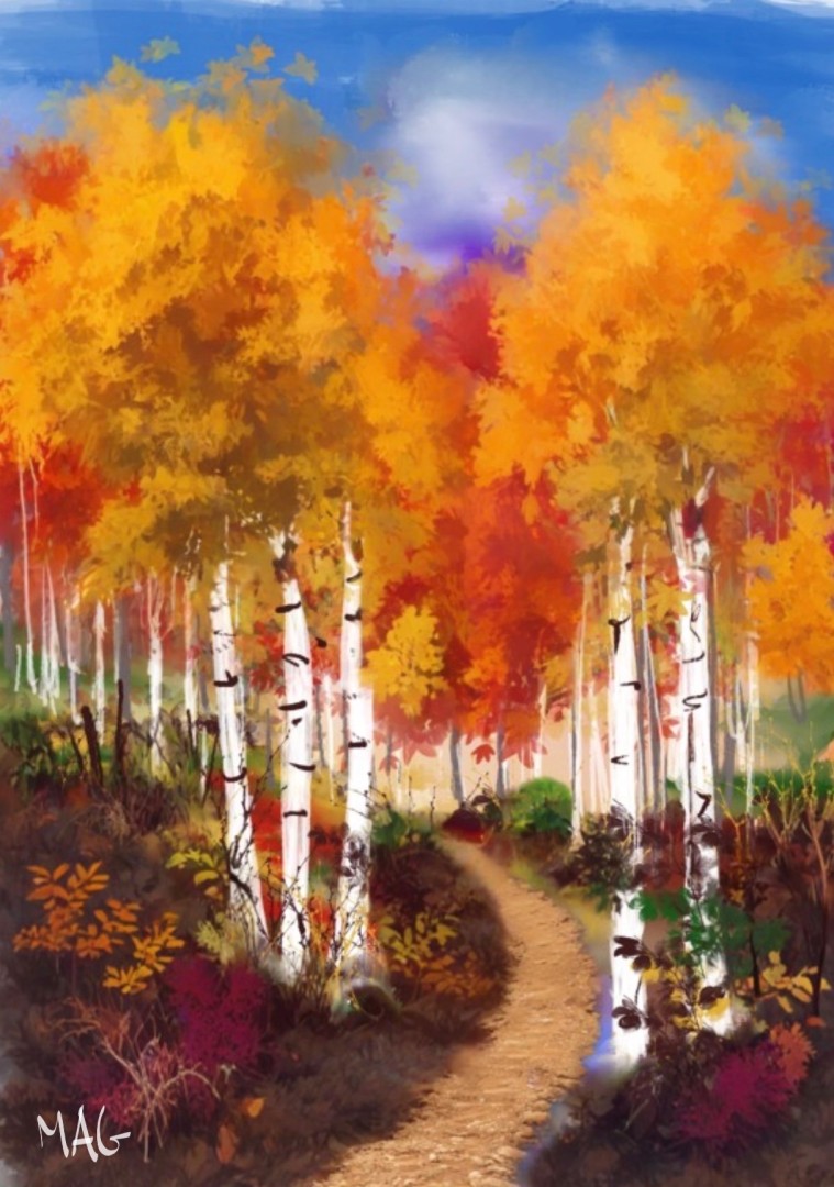 An Autumn Day - Digital