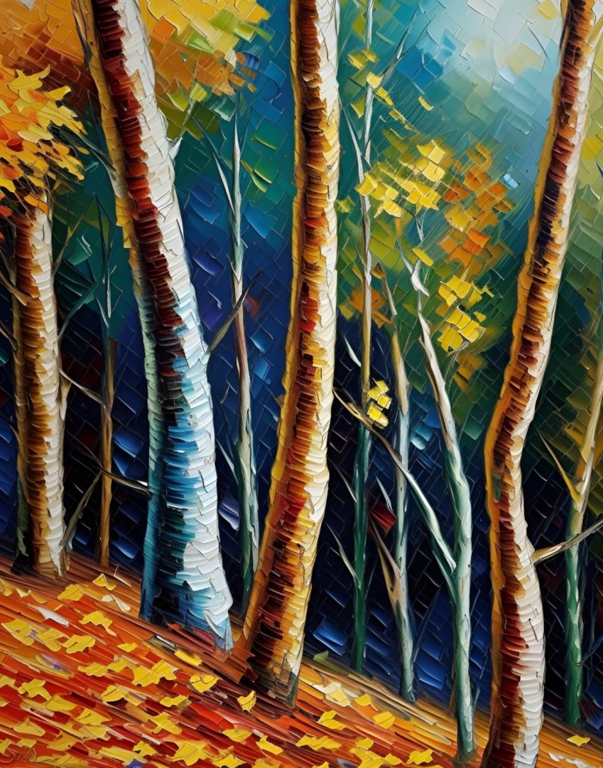 Autumn in the Woods - Digital