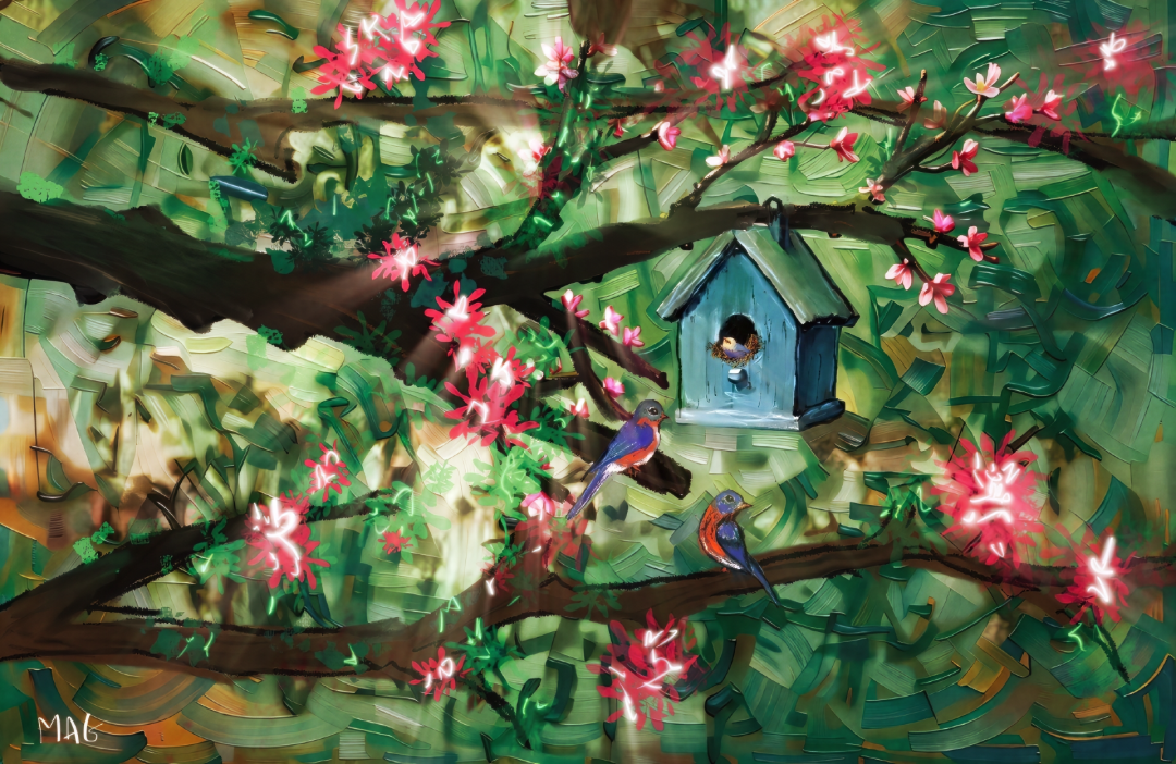 Whispers of Spring - Digital