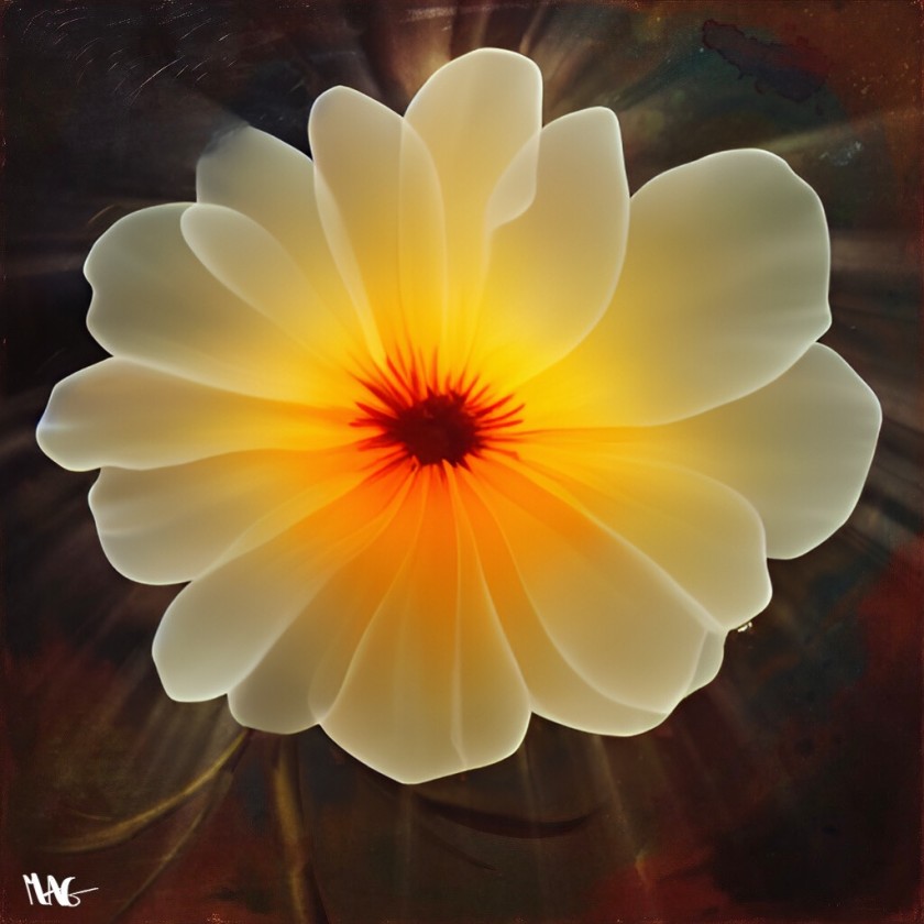 The Heart of a Flower