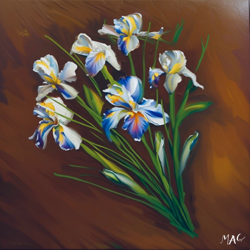 Bouquet of Iris's