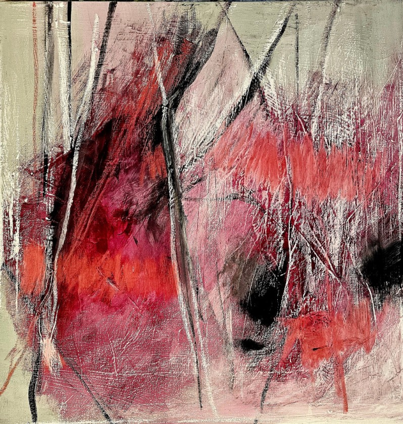 red abstraction