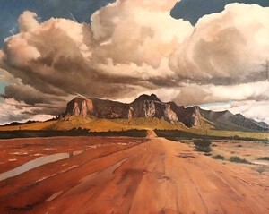 Storm over the Superstions