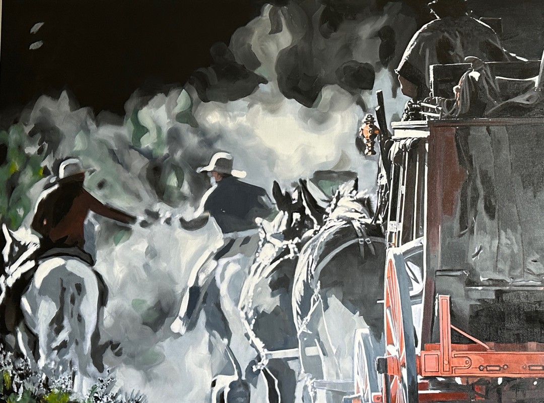 The Highwaymen - Mixed Media, Western
