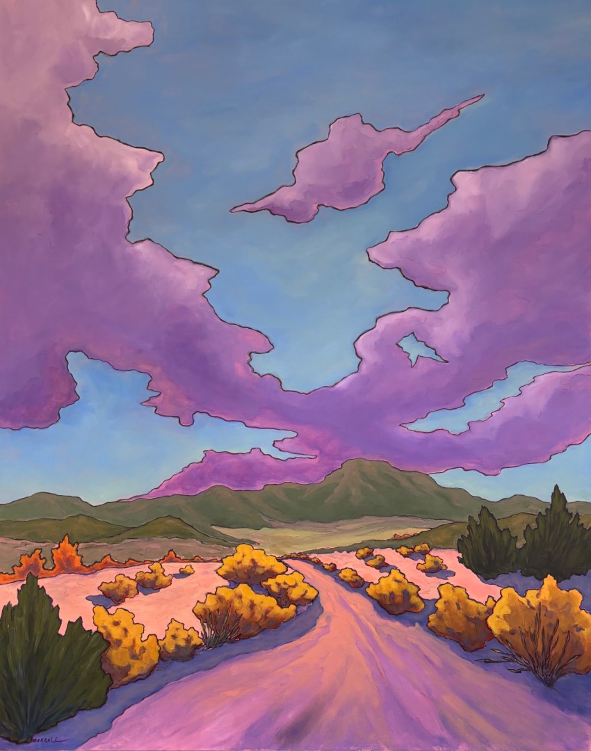 The Road Beckons - Painting
