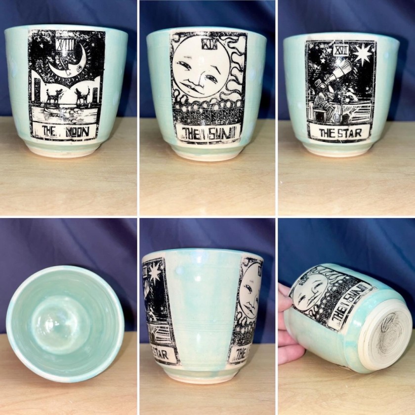 The sun, the moon, and the star