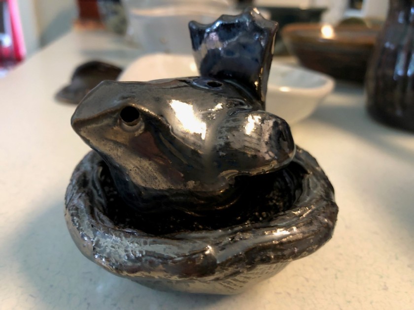 Psychedelic Birdie in Nest