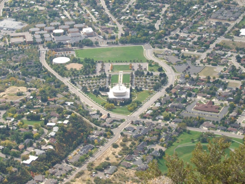 Provo Utah Temple View - 2011
