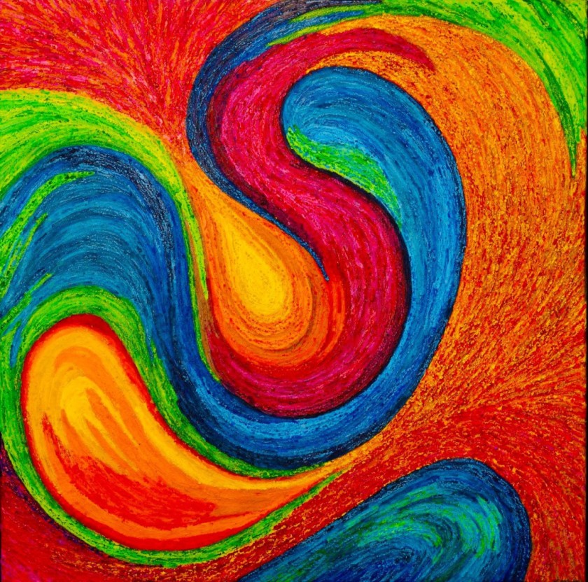 Vibrant Swirls
