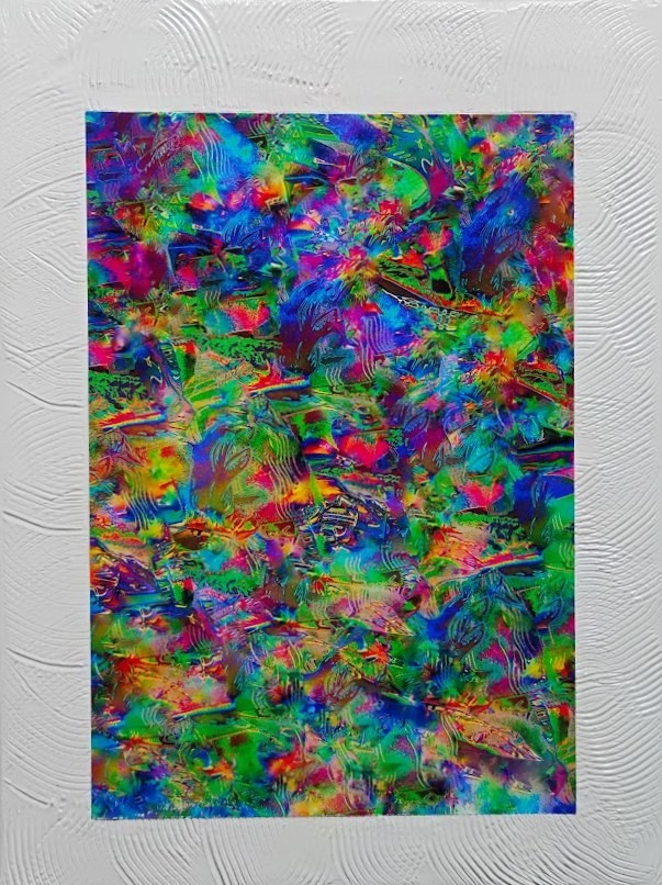 523-F - Mixed Media, Mixed Media, Abstract, Abstract, Canvas