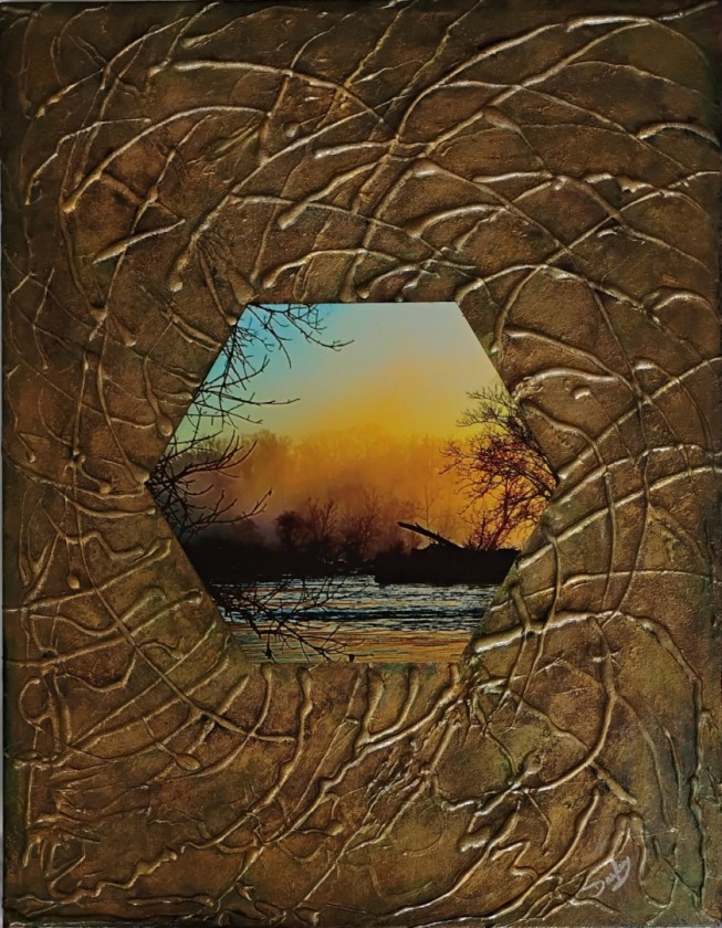 Golden Hour in Relief