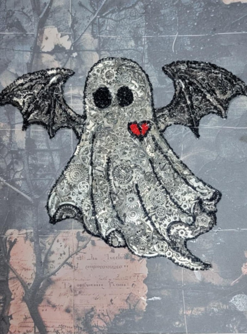 Ghost  - artwork by Laurie Foster:  