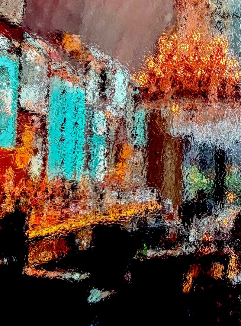 Baccarat Bar Reflection - Photograph