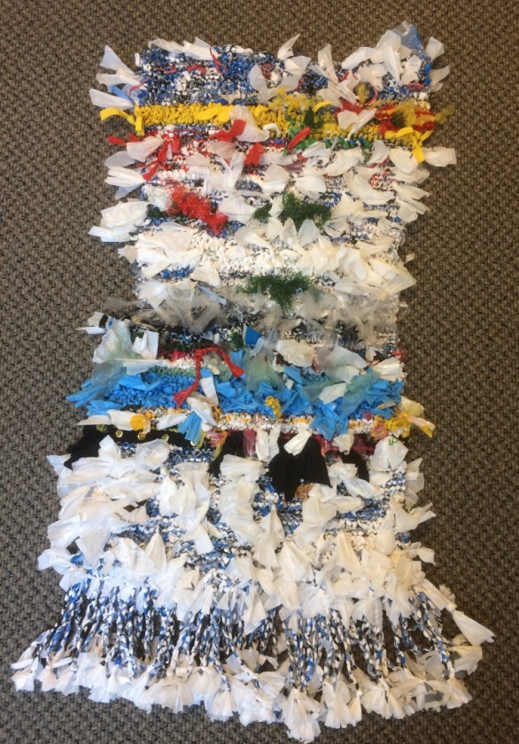 Plastic Pollution Landfill Wall Hanging