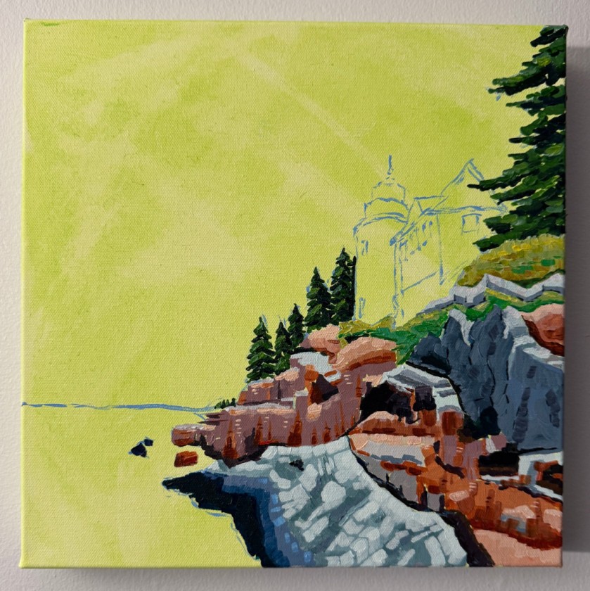 Bass Harbor Head Lighthouse Maine (work in progress)