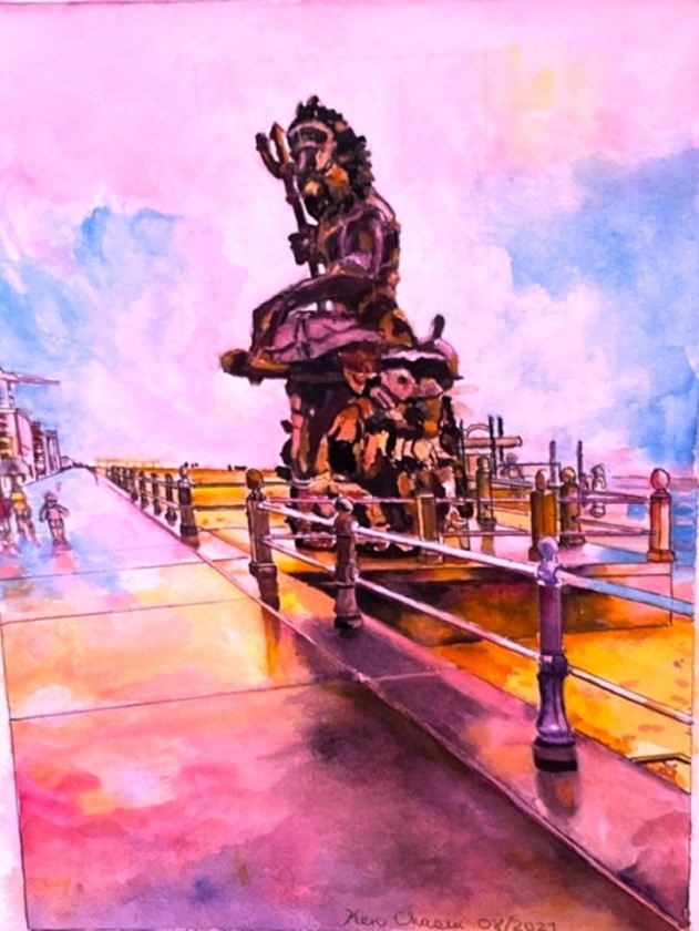 Neptune at the Seashore