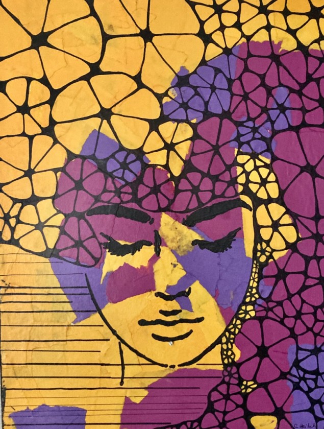 Flower Child Purple/Yellow 