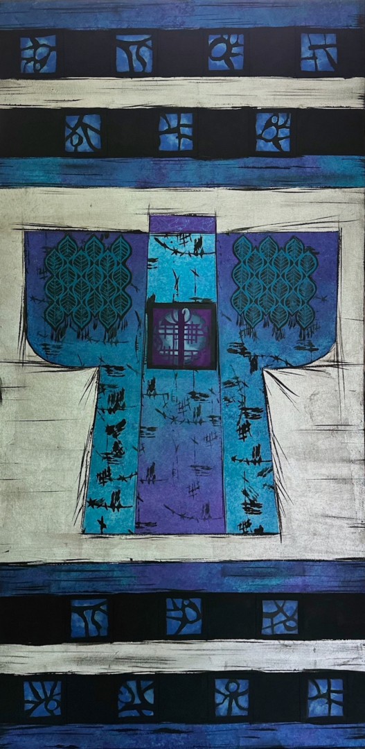 West Of The Moon - Mixed Media