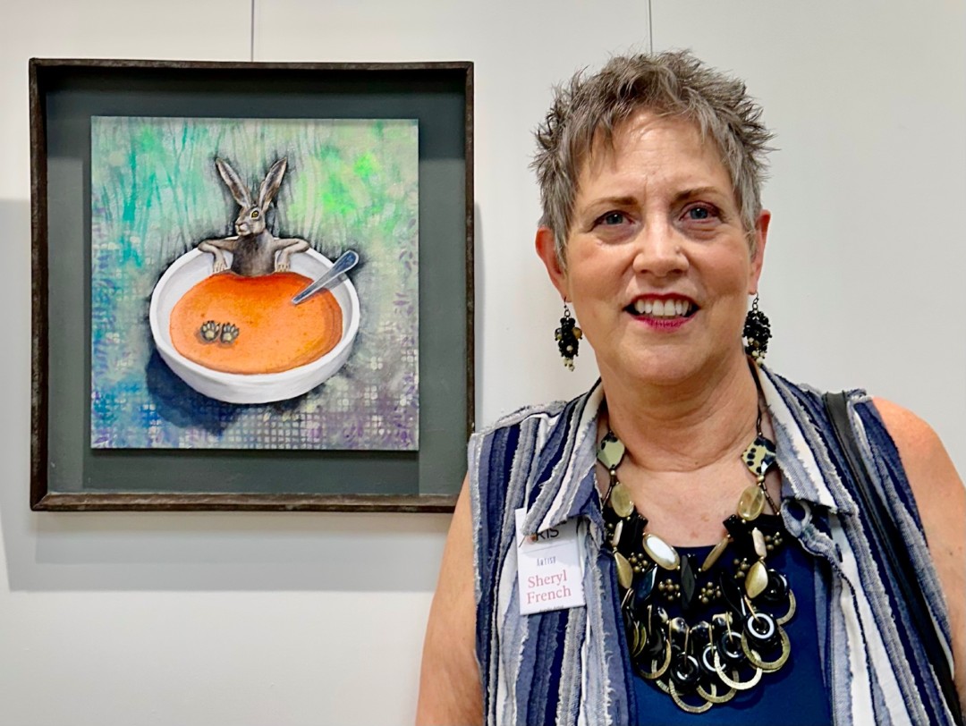 There's A Hare In My Soup- Rancho Cordova Members Show June 2026 - Painting