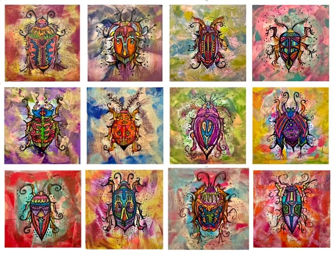 Bugaboo I- XII - Painting