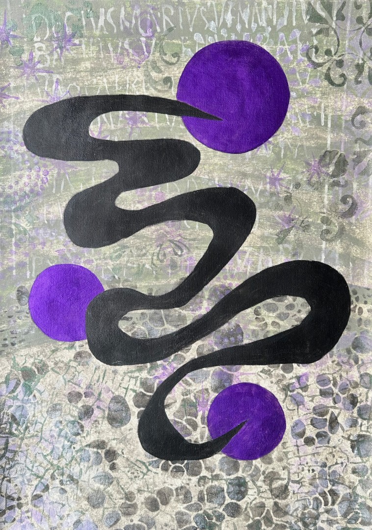 Roll Play- Grin - Painting