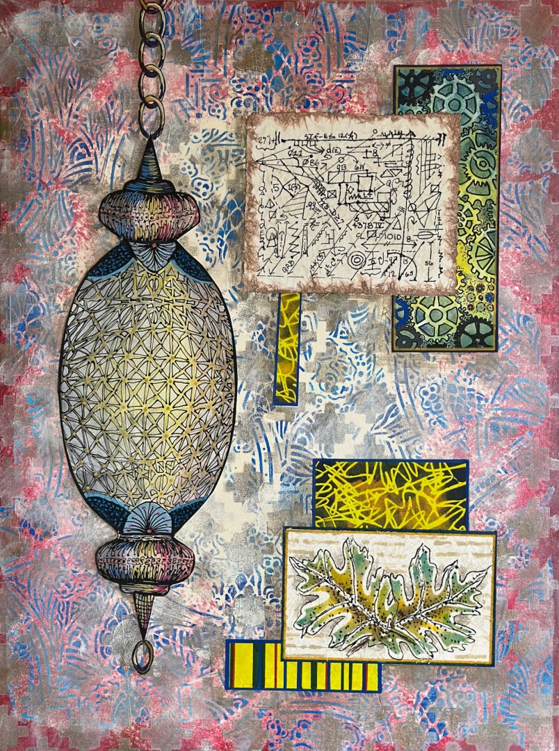 Tranquil Resolve - Mixed Media