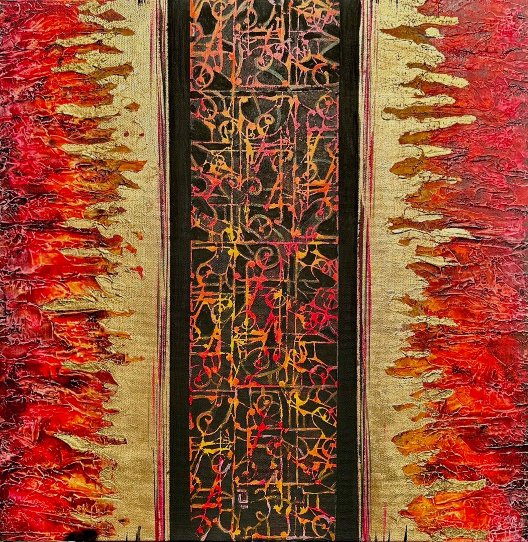 Fire - Mixed Media
