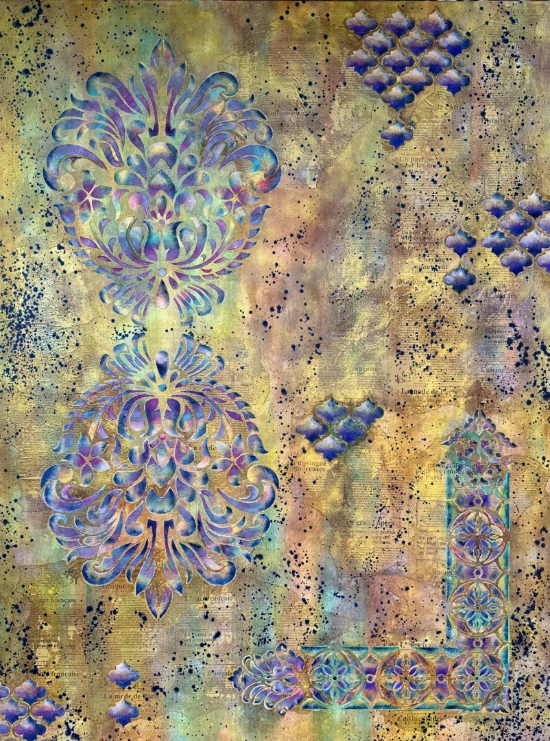 Veil of Time - Mixed Media