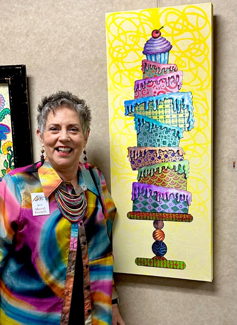 Rancho Cordova City Hall "Wonder & Whimsy" April 2026 - Painting