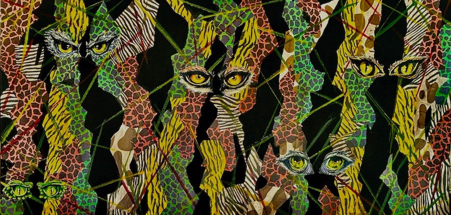 Eyeing The Menu - Mixed Media