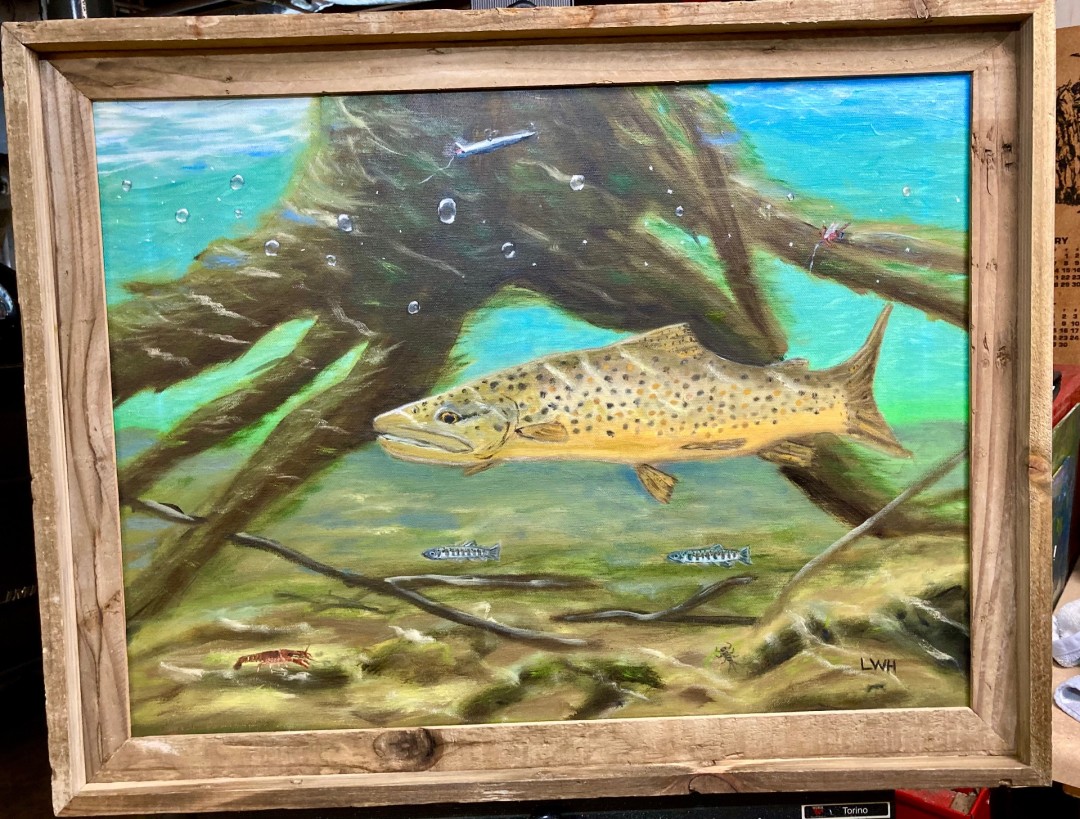 Ambush - artwork by Larry Heffner:  