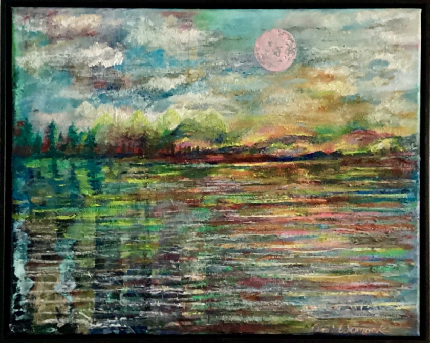 When the moon disappears and the Morning Begins