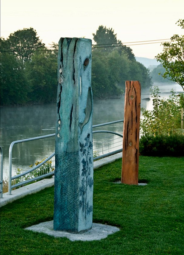 Riverwalk Markers and Monoliths