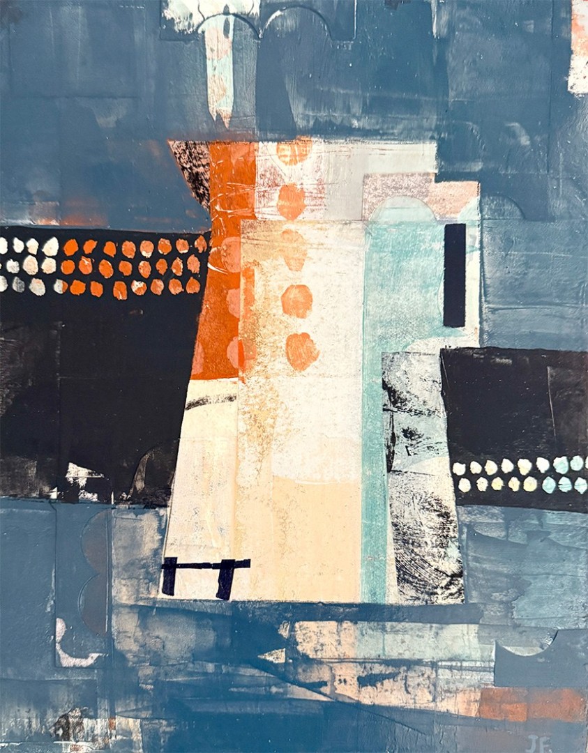 Tall Teapot II - artwork by Jaqui Falkenheim:  