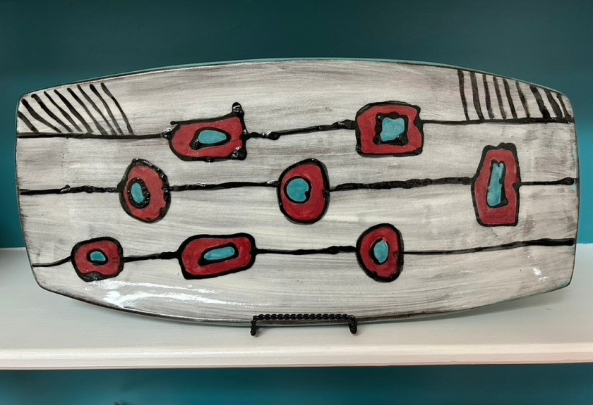 Stoneware Serving Tray