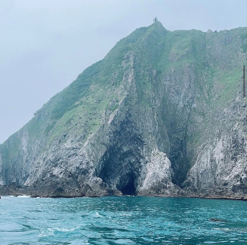 Emerald Waters of the Cliff Coast