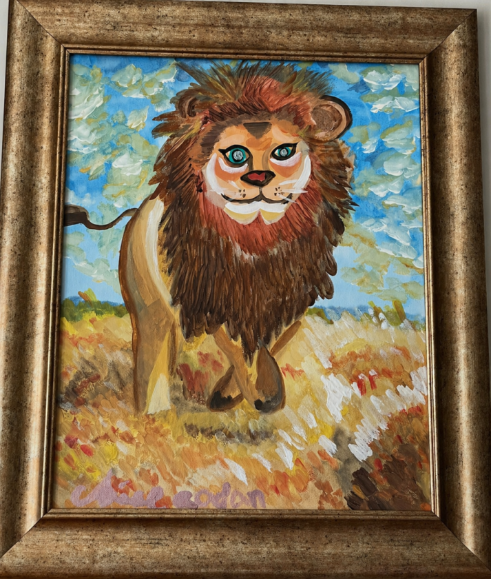 The Dreaming Lion