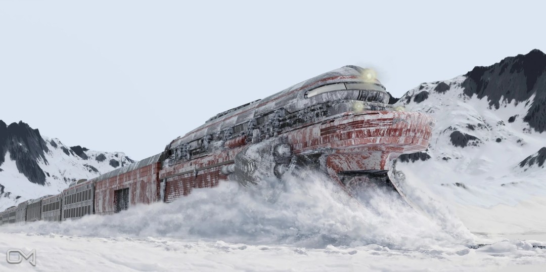 The Snowpiercer, Fine Art & Illustration 
