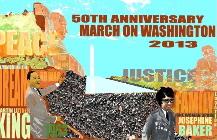 MLK & JB March On