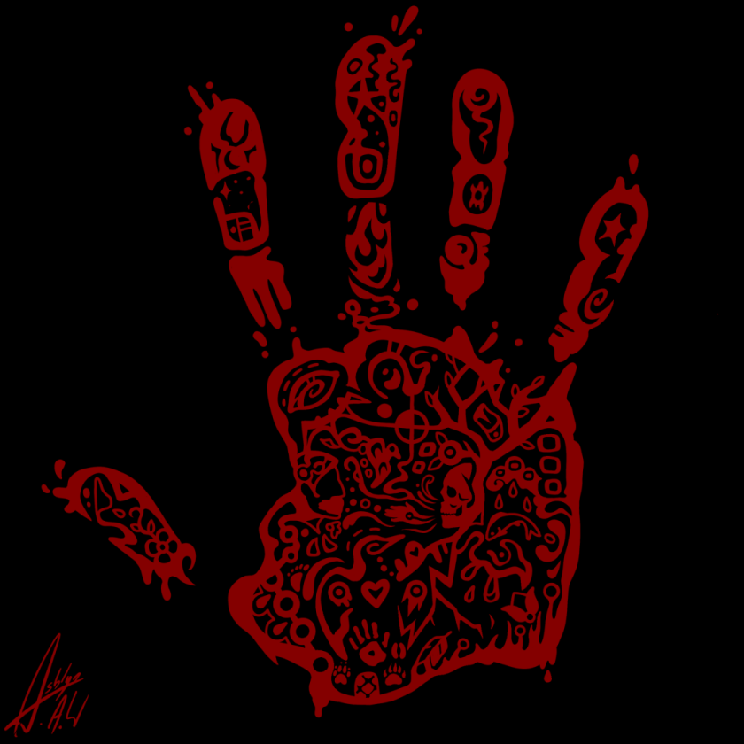 MMIW handprint