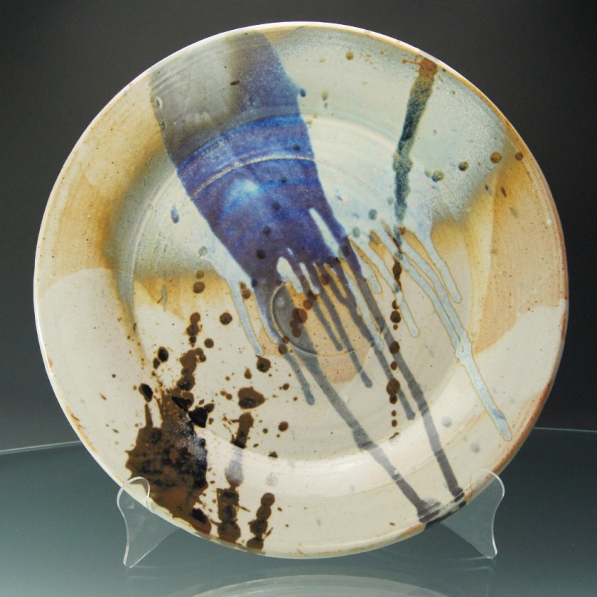 Kinetic Blue Platter