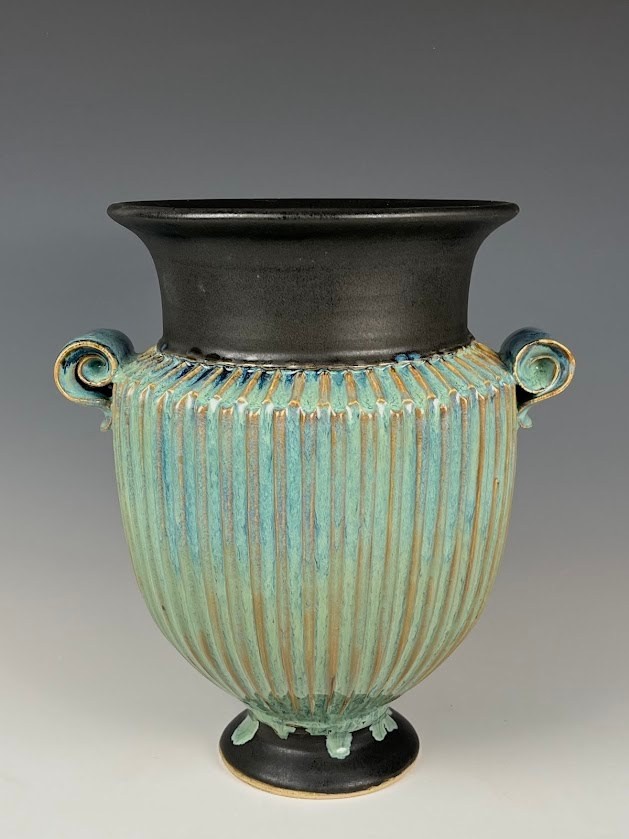 Flambé Greek Krater
