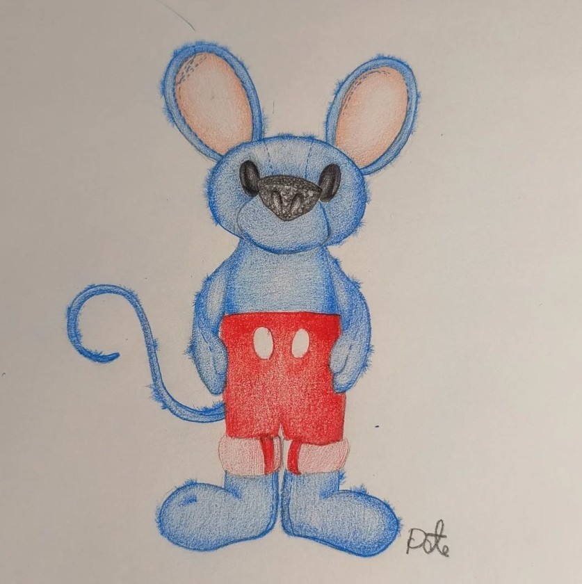 Blue the Mouse