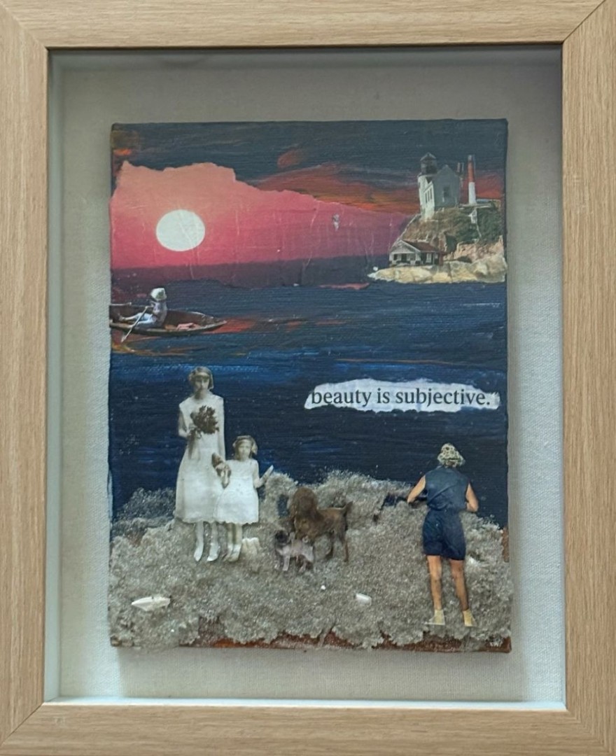 Beauty Is Subjective - artwork by Beth Rabinowitz:  Other, Other, Mixed Media, Canvas