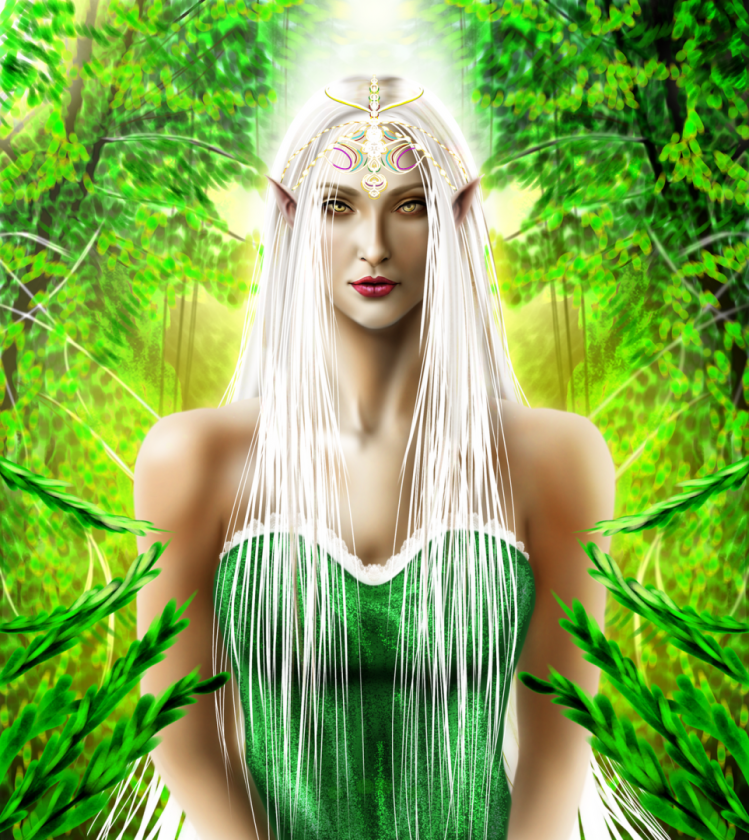 Daughter of Avalon - Fantasy Illustration 